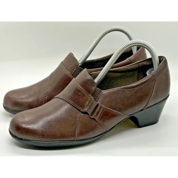 Clarks | Shoes | Clarks Bendables Brown Leather Round Toe  display picture 3